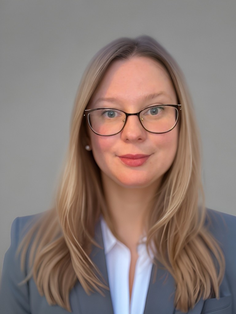 A photo of Meghan Mussoline, a meteorologist and a storyteller with well over a decade of experience as a leader in weather news and climate coverage.